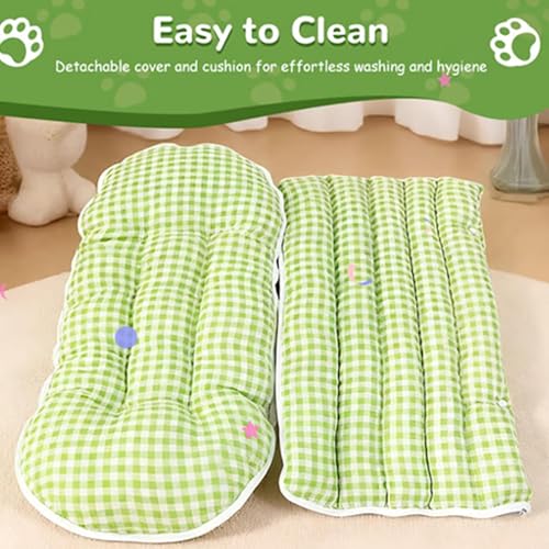 Indoor Cat House | Warm Comfortable Removable | Pet House Cat Sleeping Bed,for Playing Resting Napping Courtyard Balcony Backyard Living Room