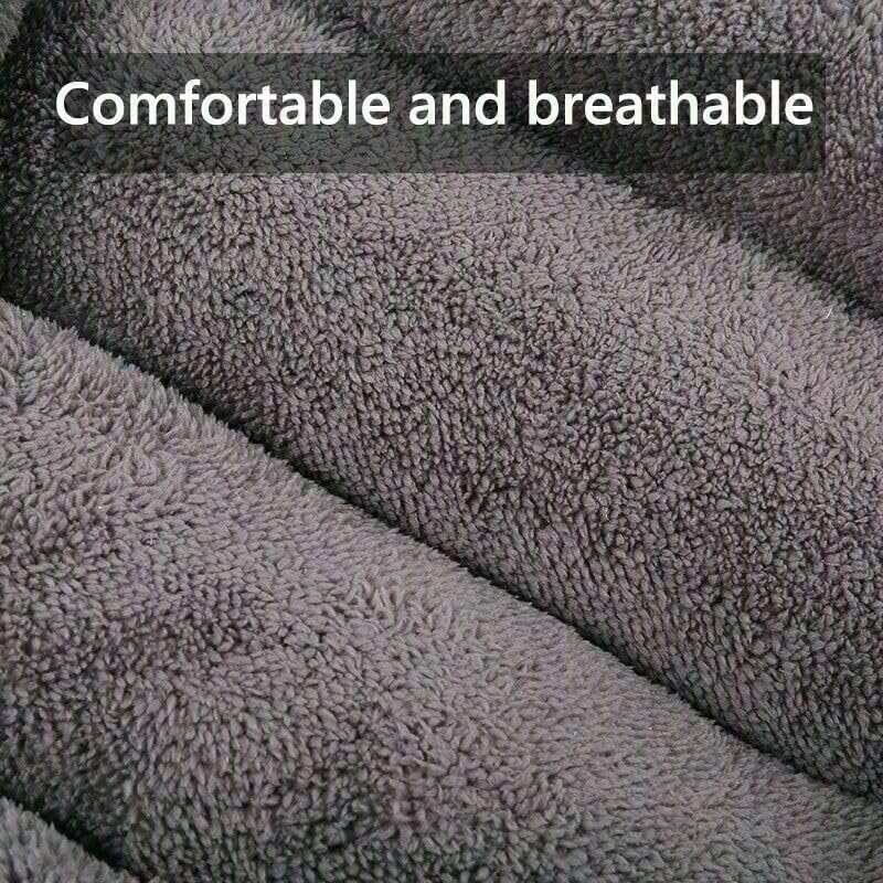 Trelsanopaws Soft & Fluffy Pet Bed - Anti-Anxiety Washable Bed for Dogs & Cats with Non-Slip Base (Large, Grey)