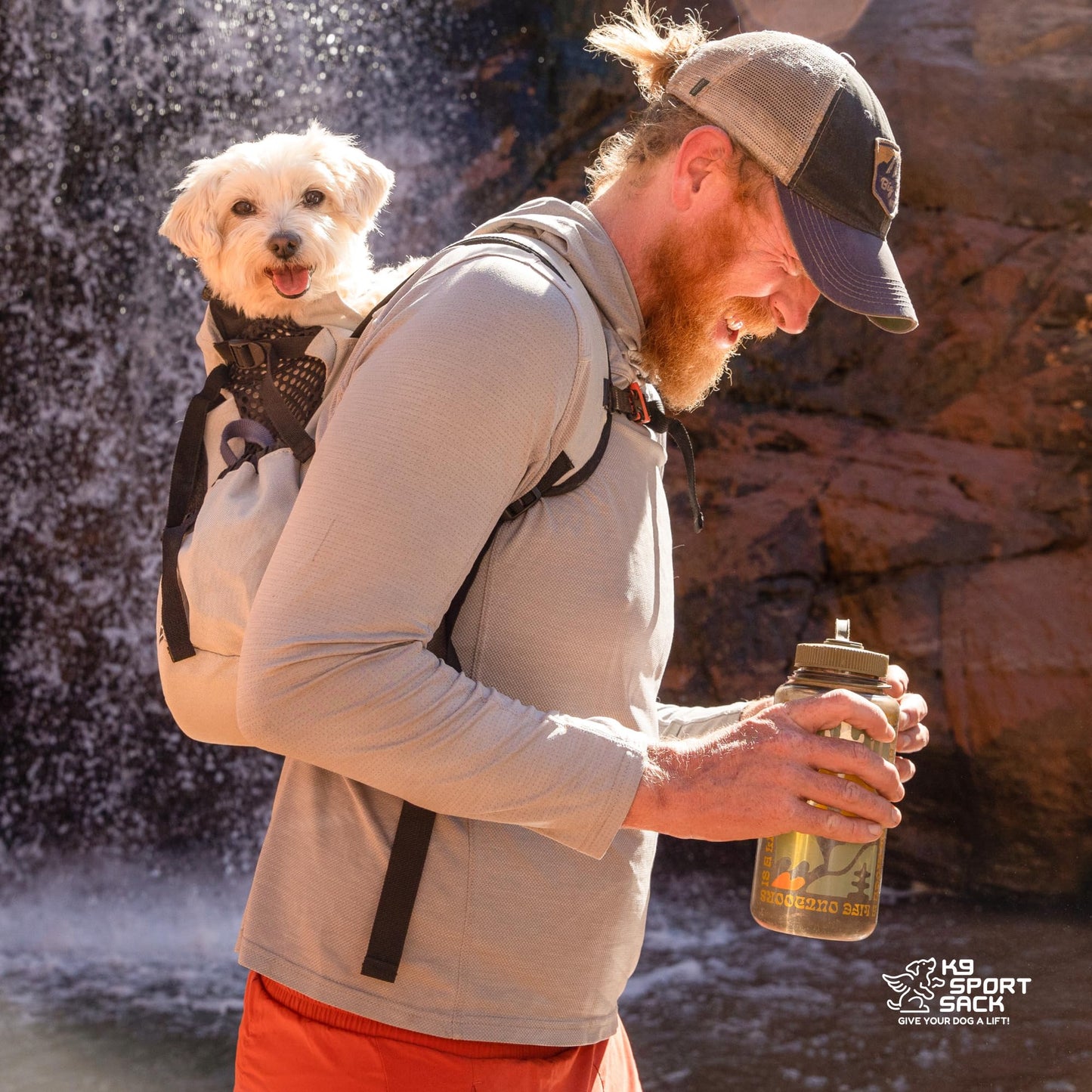 K9 Sport Sack | Dog Carrier Backpack for Small and Medium Pets | Front Facing Adjustable Dog Backpack Carrier | Fully Ventilated | Veterinarian Approved (Small, Air - Summer Mint)