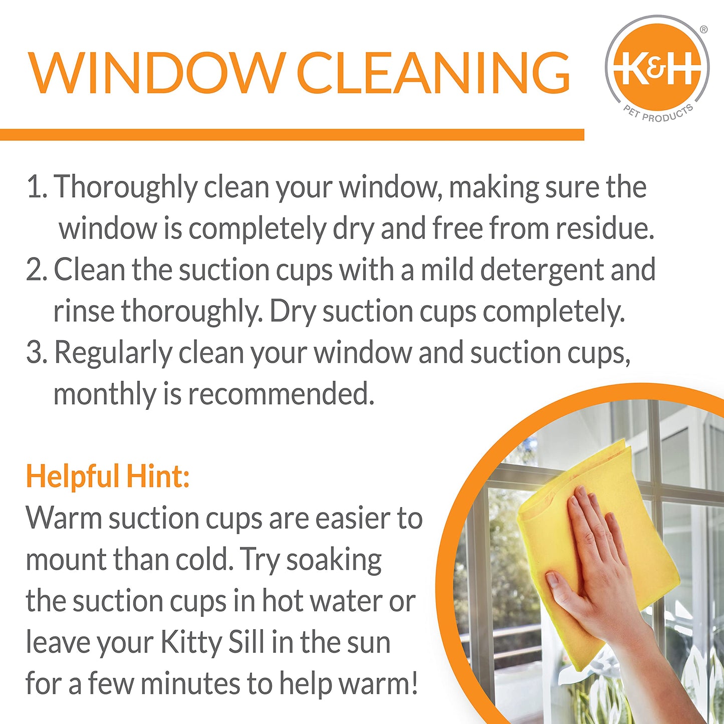 K&H Pet Products EZ Mount Penthouse Townhouse 2 Shelf Window Mount Cat Tree Kitty Tower Cat Furniture